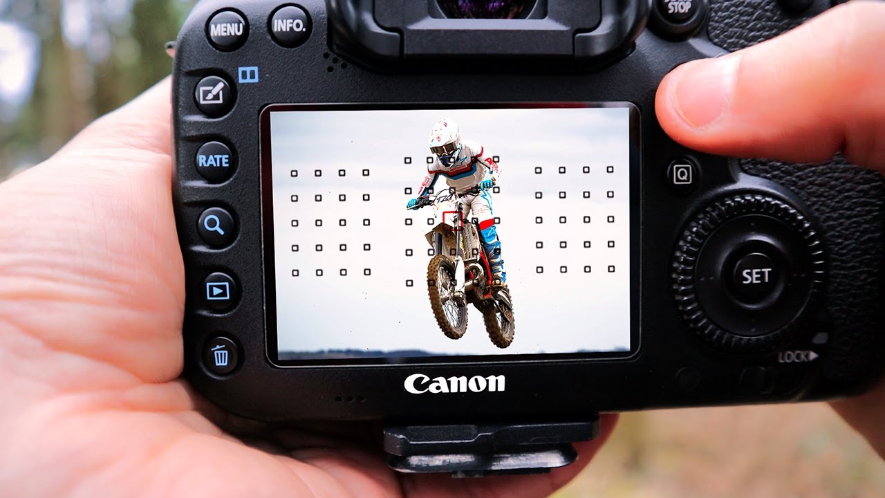 Настройки автофокуса Canon 7D Mark ii 2026