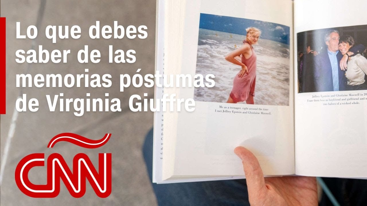 Lo que debes saber de las memorias p&oacute;stumas de Virginia Giuffre sobre el caso Epstein
