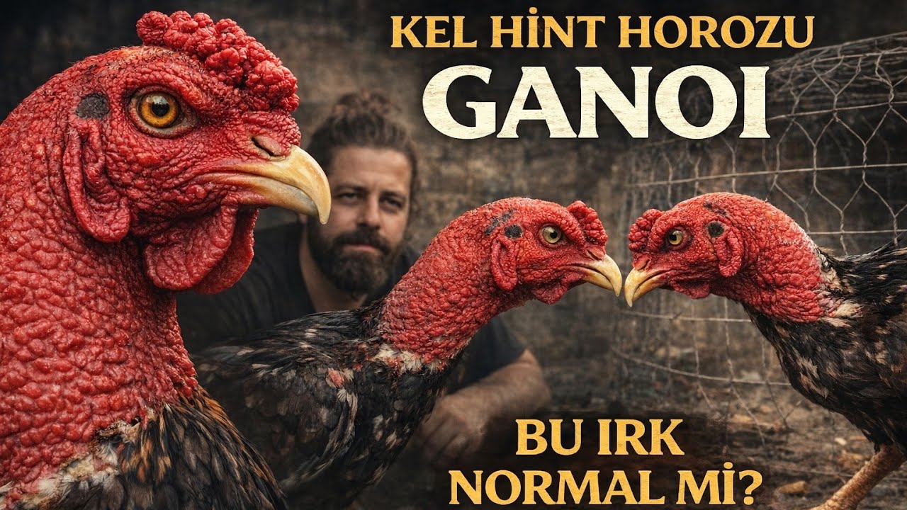 Ganoi Hint Horozu -Kel Hint Horozu Vietnam’dan Dünyaya Uzanan Efsane Irk-Hint Horoz Türleri Vietnam