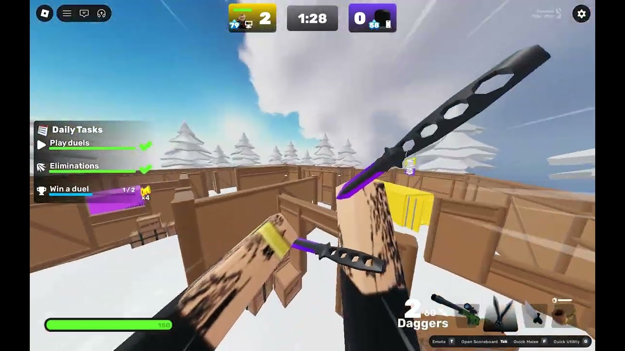 My First Roblox Rivals VIDEO pls subscribe