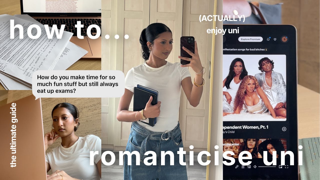 uni advice 🌱📝 romanticising uni life: mindset • fun • balance