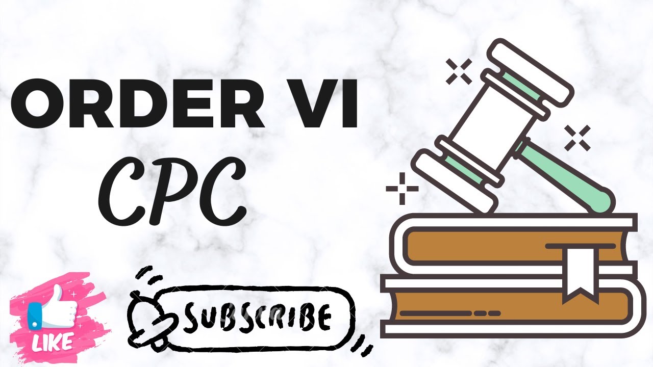 ORDER VI OF CIVIL PROCEDURE CODE  RULE 1 - 14A