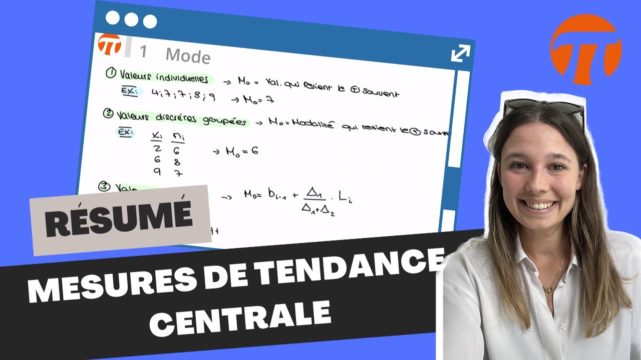 Mesures de tendance centrale