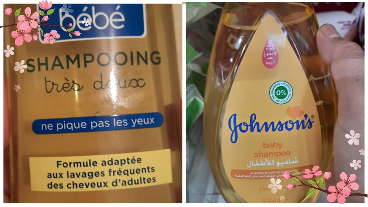 تجربتي مع شامبو الأطفال / مقارنة بين شامبو جونسون و شامبو mixa bébé