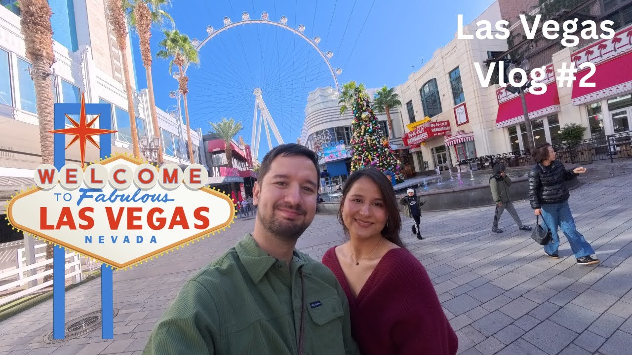 Las Vegas Vlog | Day 2 – Flamingos, Thrills, Ice Bar & Cirque du Soleil