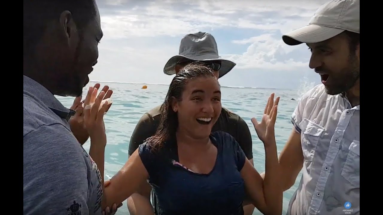 Elle est libérée lors de son baptême d'eau | Michael Lebeau