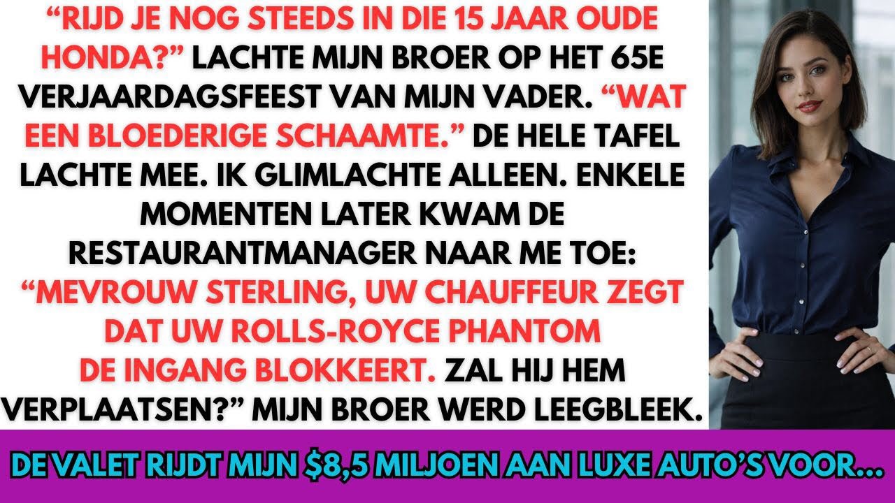 Op vaders 65e verjaardag zei mijn broer dat ik in een wrak reed — tot de Rolls arriveerde
