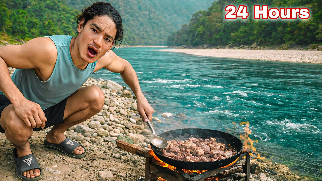  I Spent 24 hours at the picnic Spot 😱|| पिकनिक स्थलमा २४ घण्टा बिताएँ!