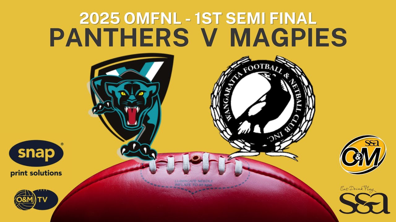 2025 - 1st Semi Final - Panthers v Magpies