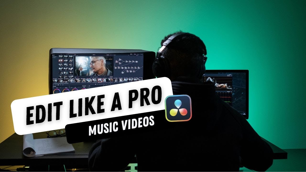 Как смонтировать музыкальный клип в DaVinci Resolve 18