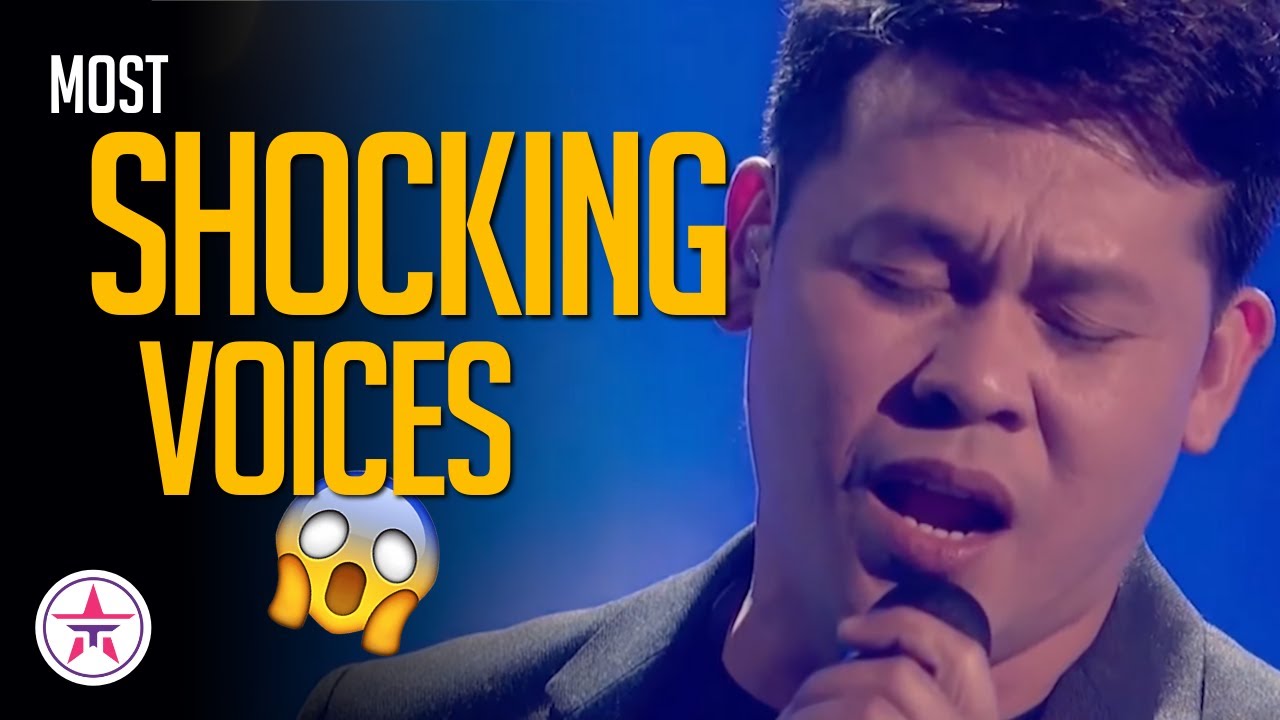 Top 10 Most SHOCKING Voices On Talent Shows Worldwide!