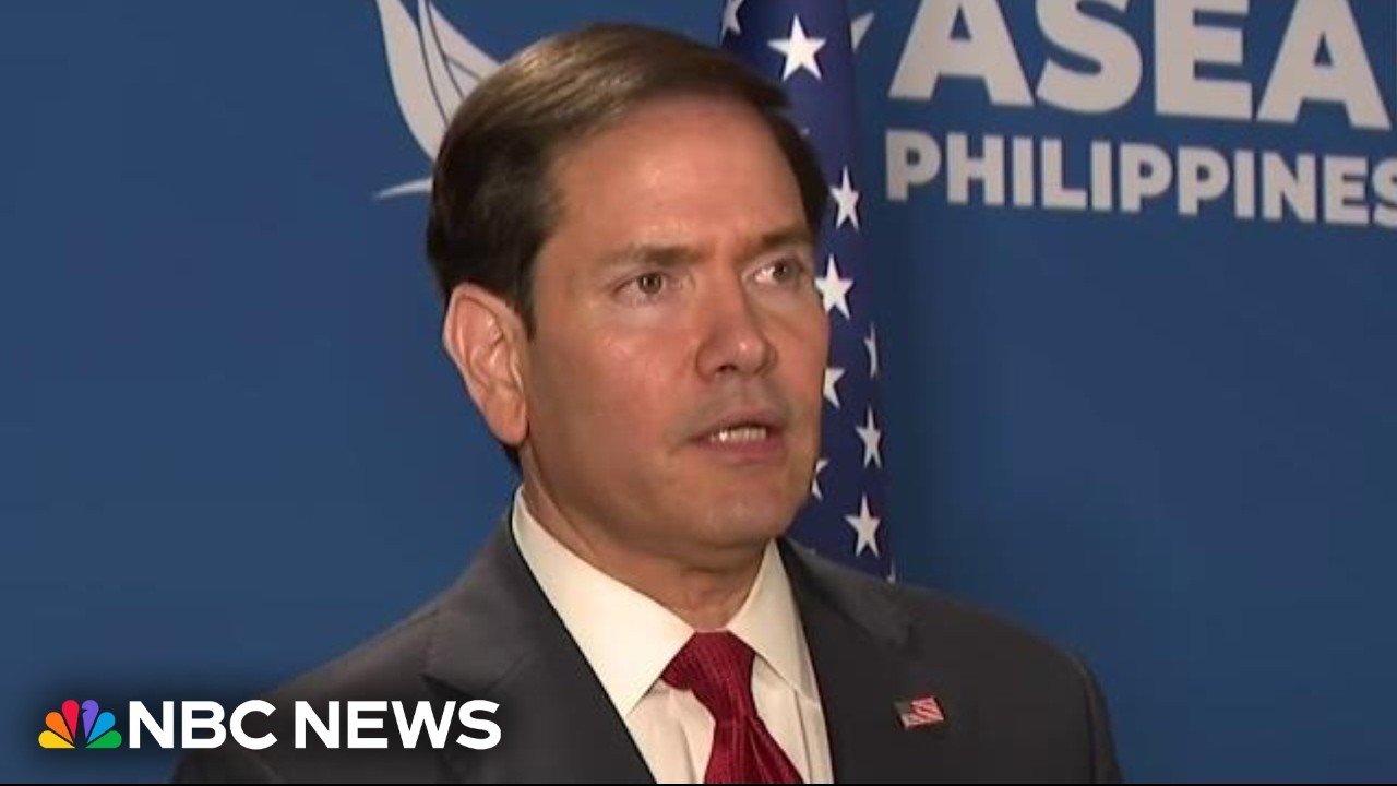 Marco Rubio describes Trump's military strategy with Iran as a &lsquo;head for an eye&rsquo;