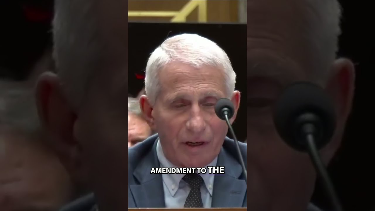 Josh Hawley Presses Fauci Before Fifth Amendment Response