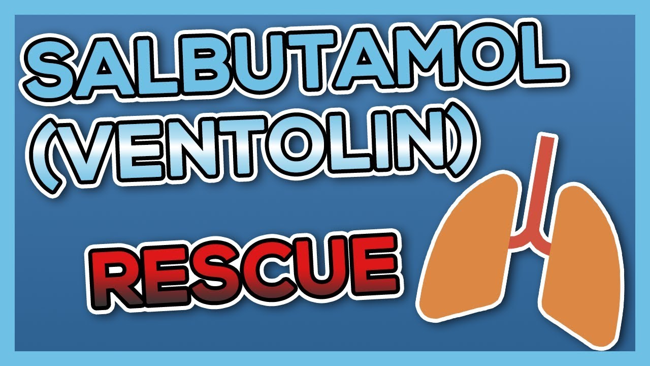 Salbutamol / Albuterol (Ventolin) Nursing Drug Card (Simplified) - Pharmacology