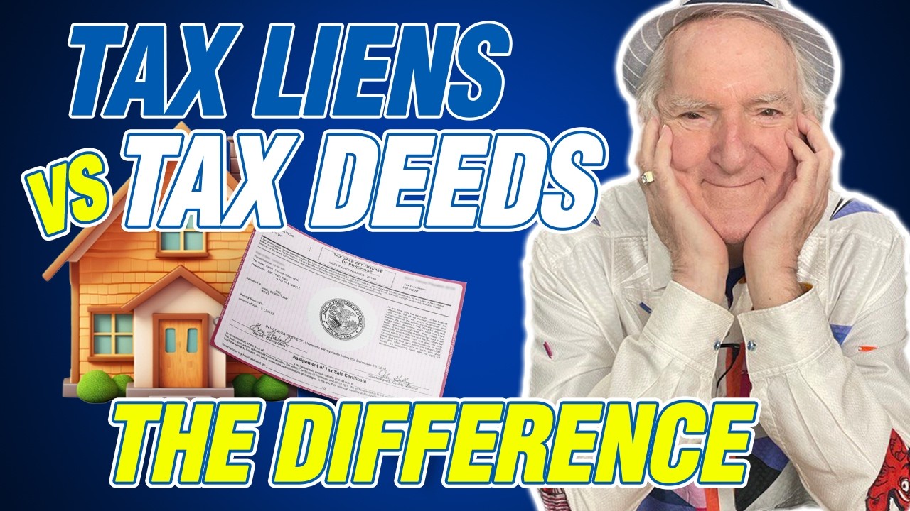 The Real Difference Between Tax Deed and Tax Lien | 2024 UPDATE