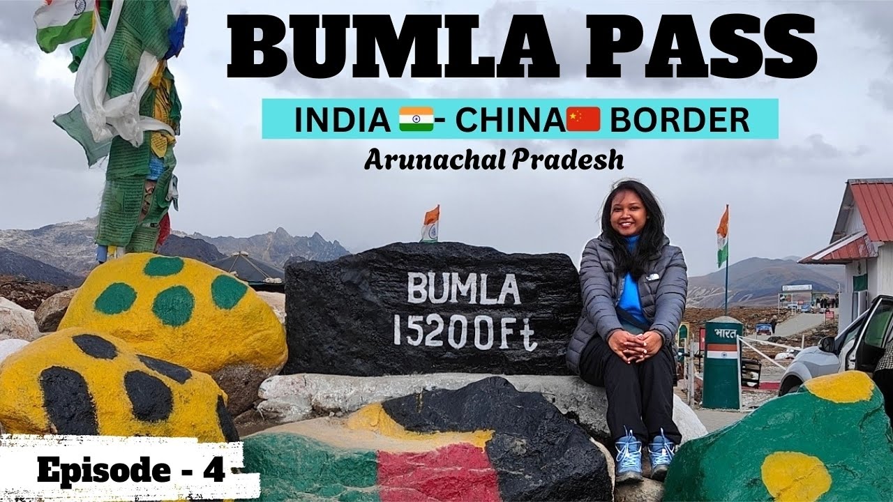 Bumla Pass, Arunachal Pradesh| Tawang to Bumla Pass | India-China Border | Madhuri Lake