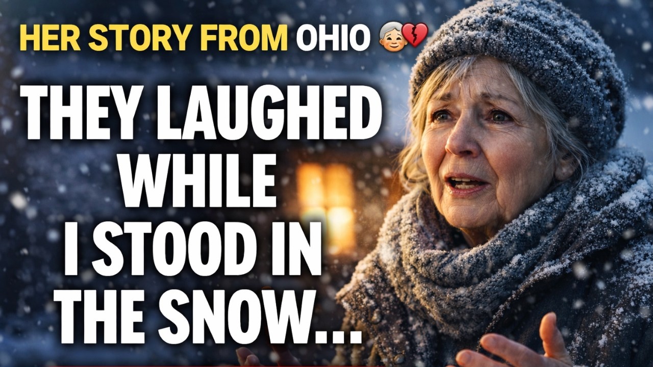 HER STORY FROM OHIO 👵💔 They Saw Me Standing Outside in the Snow While My Son’s Family Laughed…