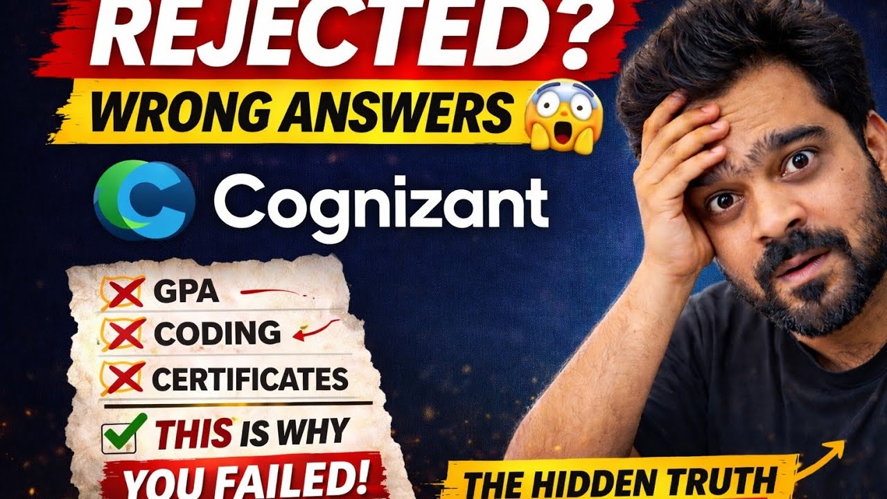 Cognizant Mega Hiring 2026 | How to Crack the HR Cultural Fit Round 🎓 Secret Tips