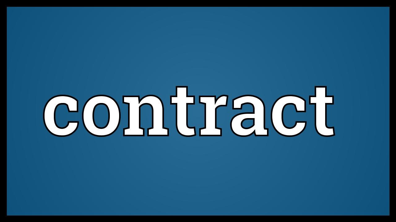 Contract Meaning