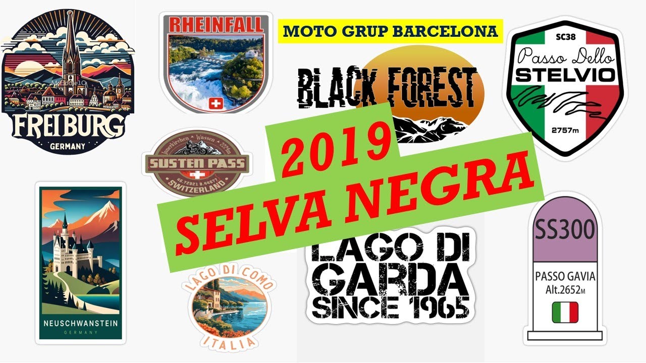 De viaje en moto s la Selva Negra - Alemania 2019. Moto Grup Barcelona