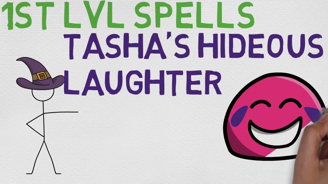 1st Level Spell #69: Tasha’s Hideous Laughter (5E)