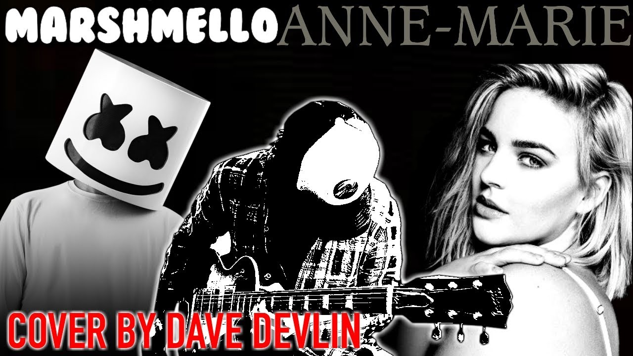 FRIENDS | Anne Marie feat. Marshmello | Electric Guitar Cover by Dave Devlin