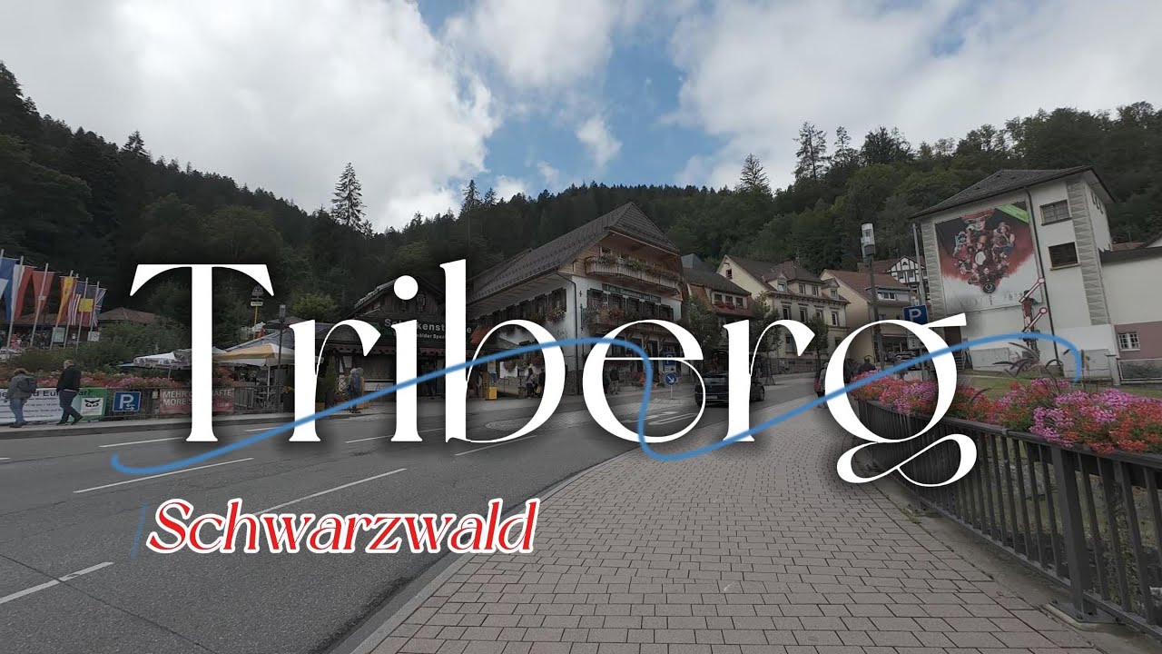 Triberg im Schwarzwald 🇩🇪 Germany. 4K