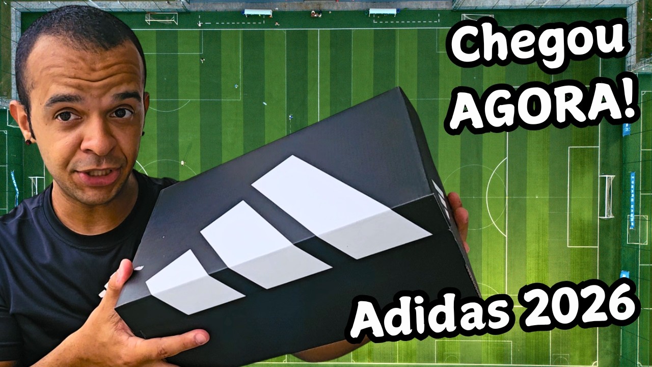 MEGA UNBOXING ADIDAS PARA 2026: As principais chuteiras da marca!