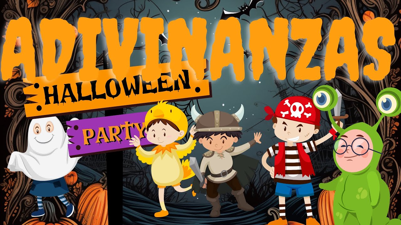 ¡DESCUBRE ADIVINANZAS DE HALLOWEEN !  🎃🎃🎃