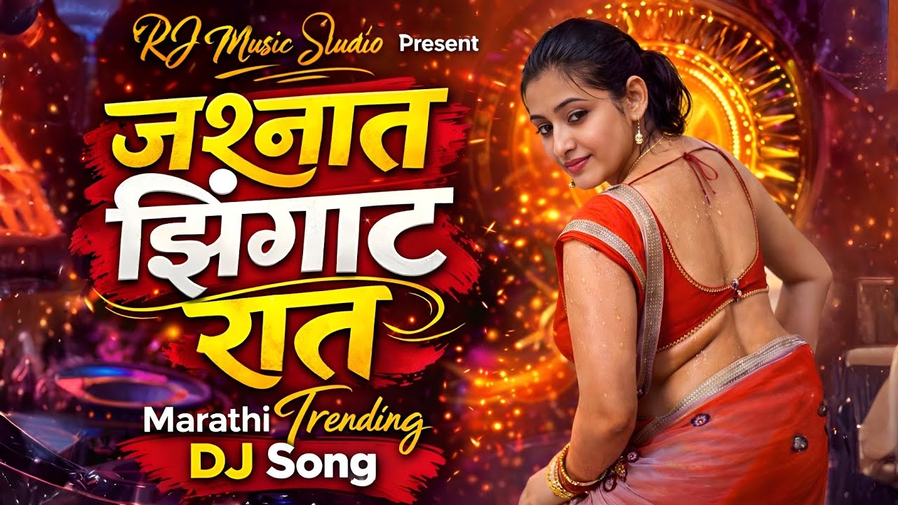 जश्नात झिंगाट रात 🔥 | New Marathi DJ Song 2026 | Official Video | RJ Music Studio Present