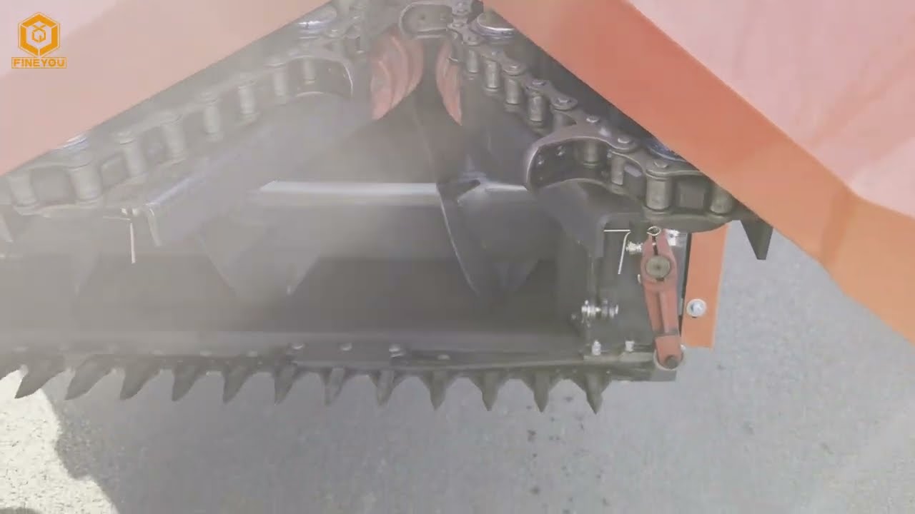Details on how to maintain a combine harvester