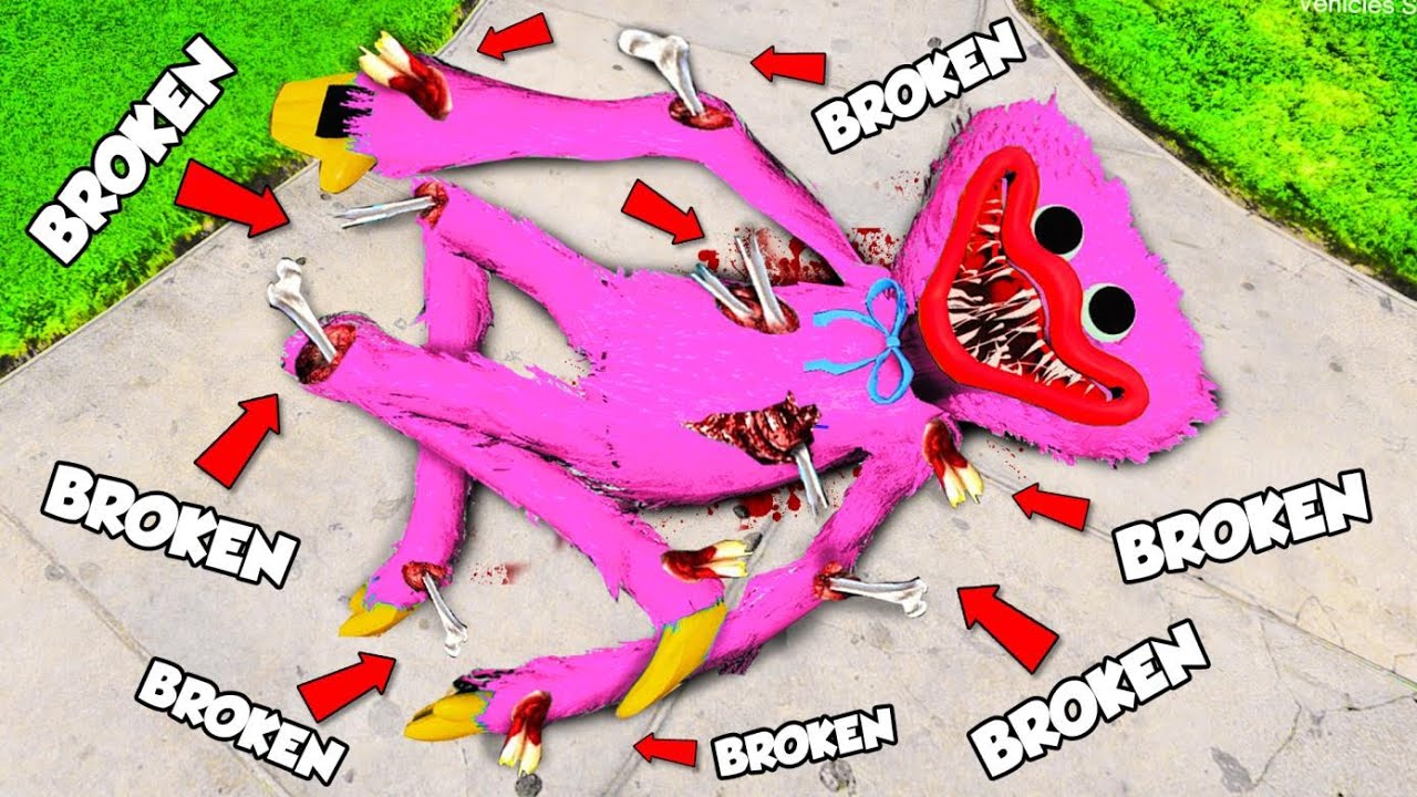 Breaking EVERY BONE As KISSY MISSY In GTA 5! (Mods)