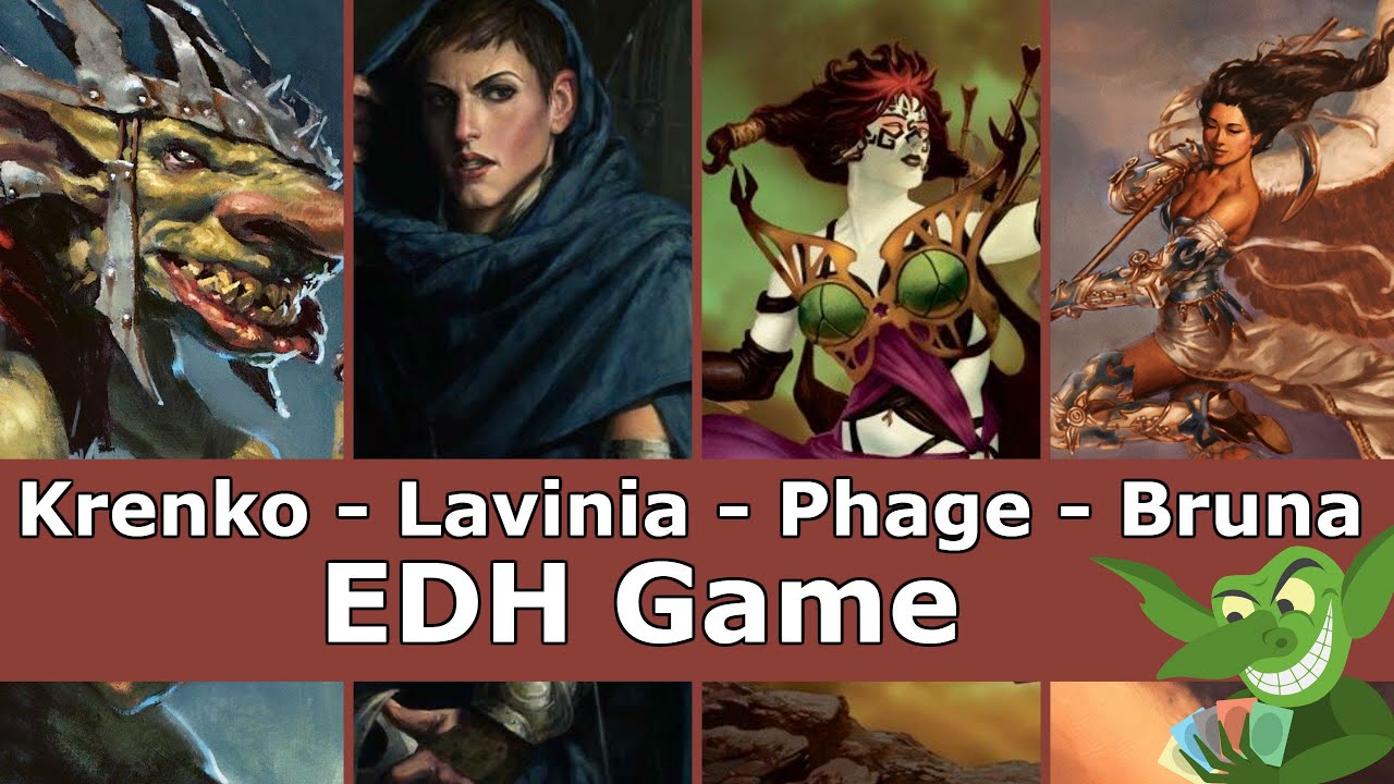 Krenko vs Lavinia vs Phage vs Bruna EDH / CMDR game play