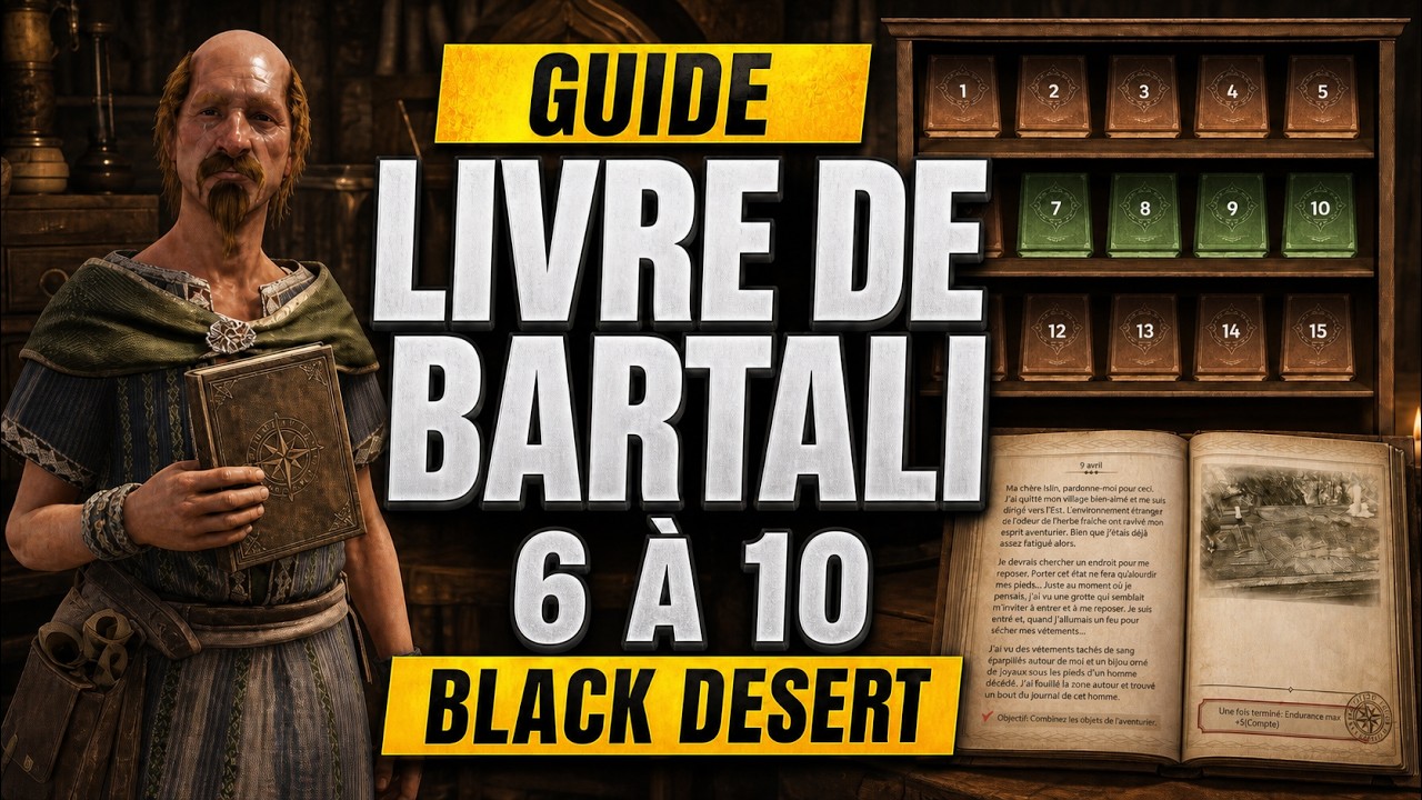 Guide livre de bartali livres 6 à 10 en 2026