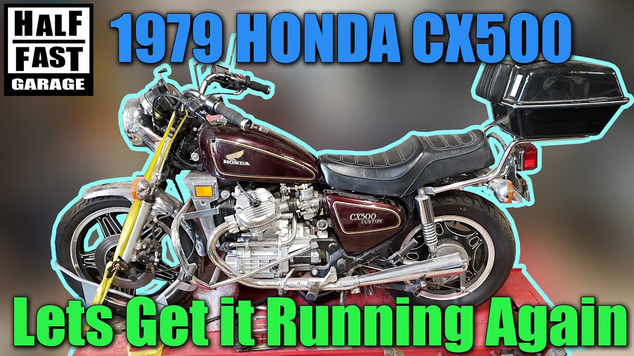 Honda CX500 1979 года не заводилась 2 года... Карбюраторы?