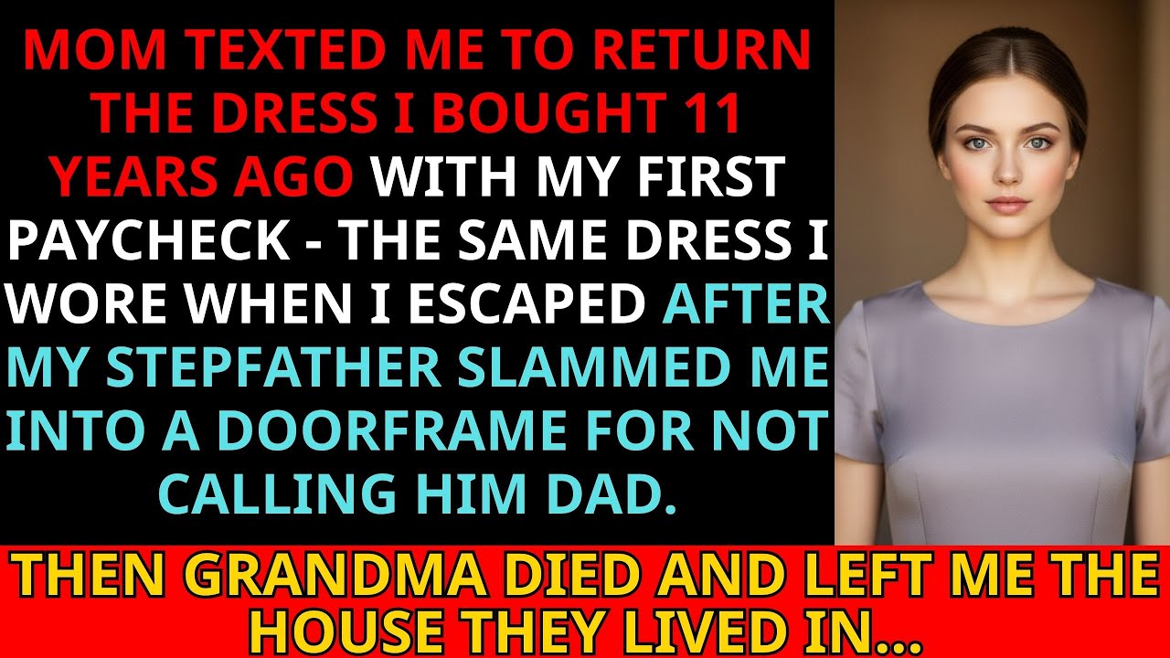 “Return The Dress,” Mom Texted—Stepfather beat me at the doorway. When…