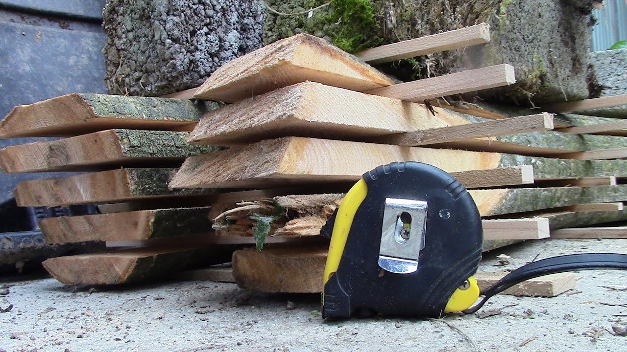 Saw Your Own Planks At Home – Miniature Logging For Everyone (No Bandsaw Needed)