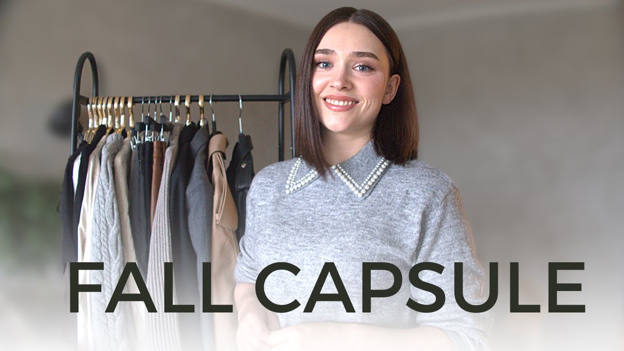 My 20 Piece Scandinavian Autumn Capsule Wardrobe 2023 🍁
