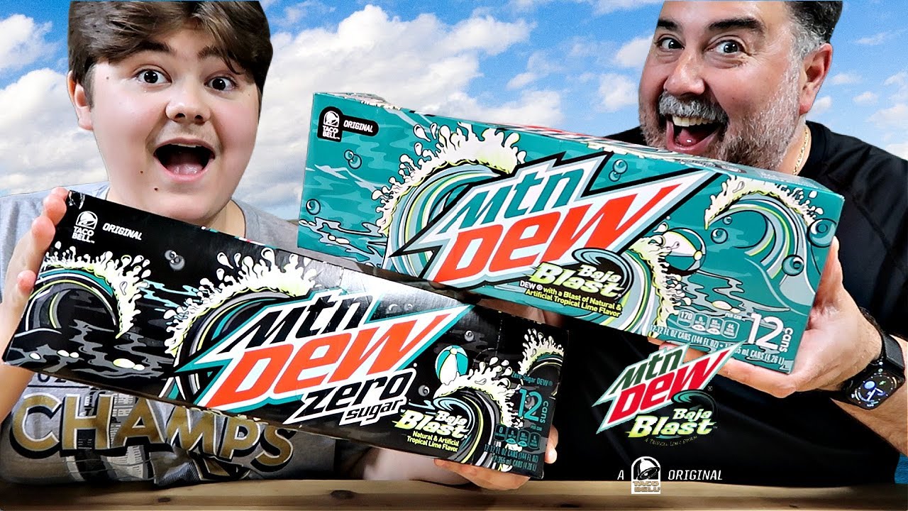 What's better? MTN DEW Baja Blast in a can or Taco Bell Baja Blast?