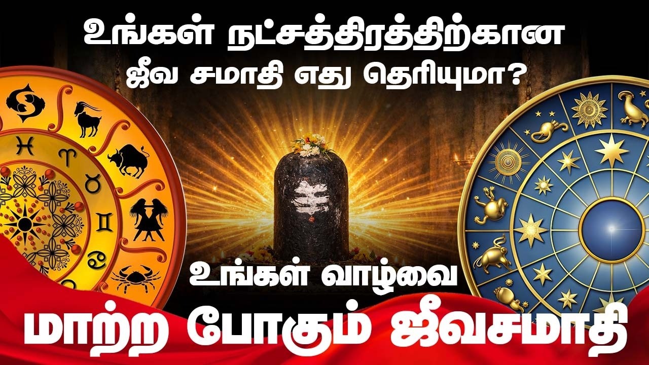 உங்கள் நட்சத்திரத்திற்கான ஜீவ சமாதி எது தெரியுமா? உங்கள் வாழ்வை மாற்ற போகும் ஜீவசமாதி 🙏|#sithanpokku
