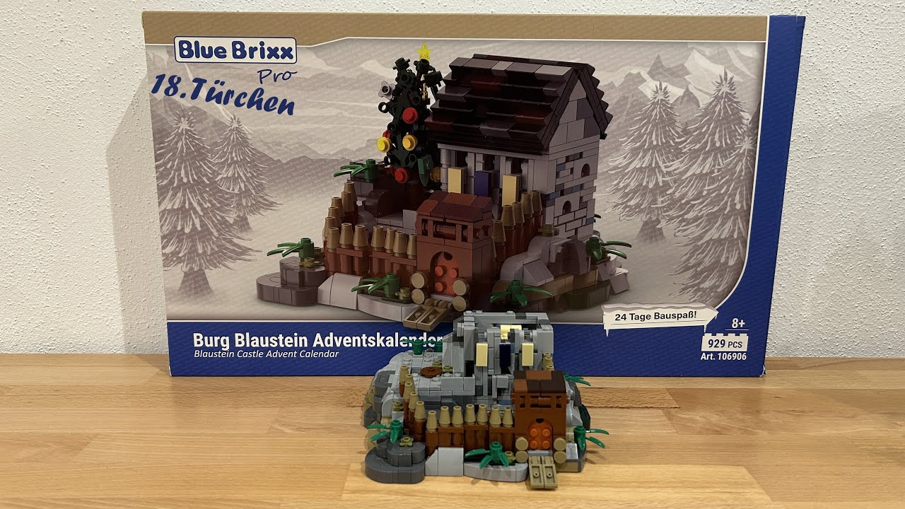 Wir öffnen das 18. Türchen des Bluebrixx Burg Blaustein Adventskalender 2025!