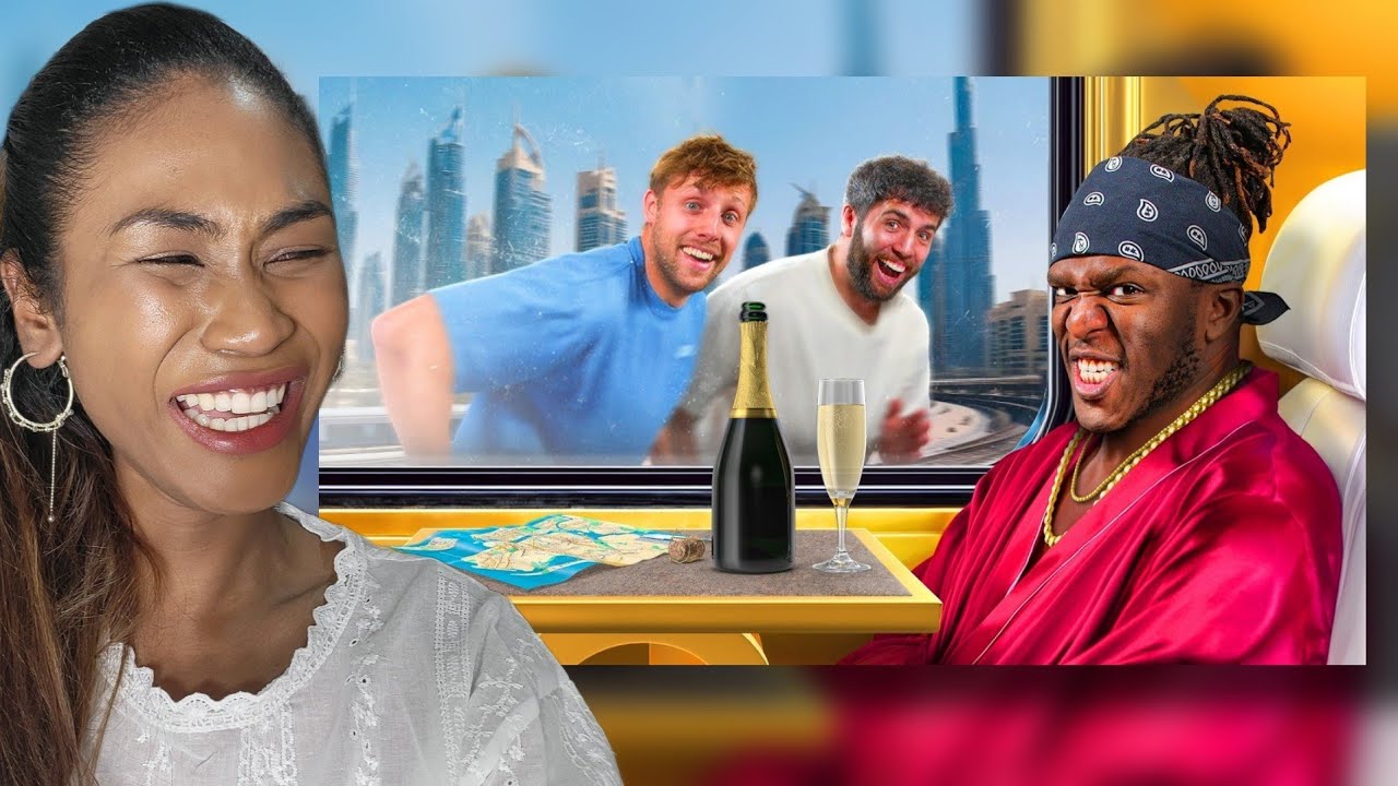 SIDEMEN RACE ACROSS WORLD'S RICHEST COUNTRY | REACTION