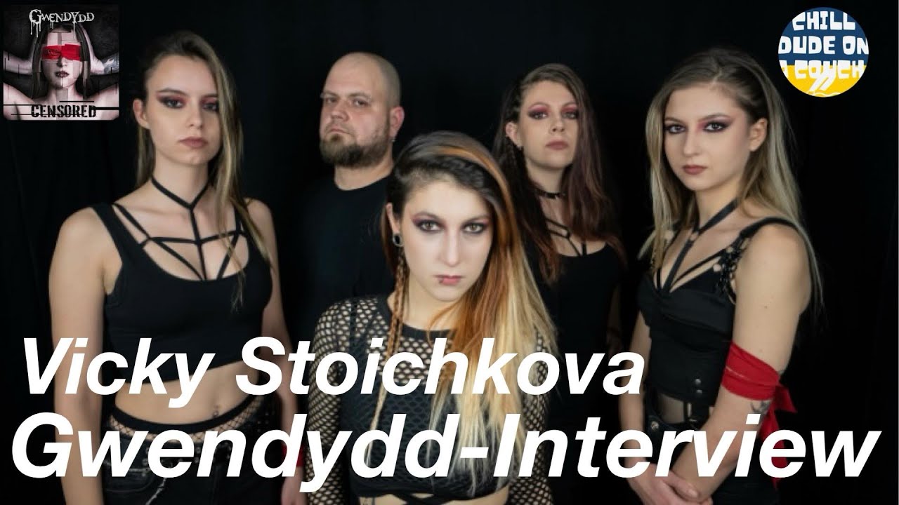 Gwendydd-Vicky Stoichkova-Interview- New Album censored out May 13 #gwendydd #deathmetal