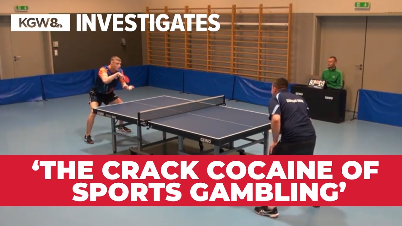 Why are Oregonians betting millions on table tennis matches in eastern Europe?