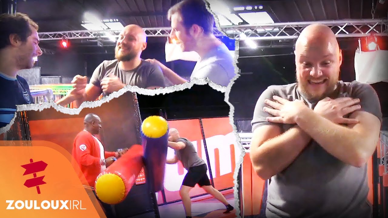 Zouloux arrivera t-il a sauter dans le vide ? Trampo' avec Xari et Nems ! | Zouloux IRL