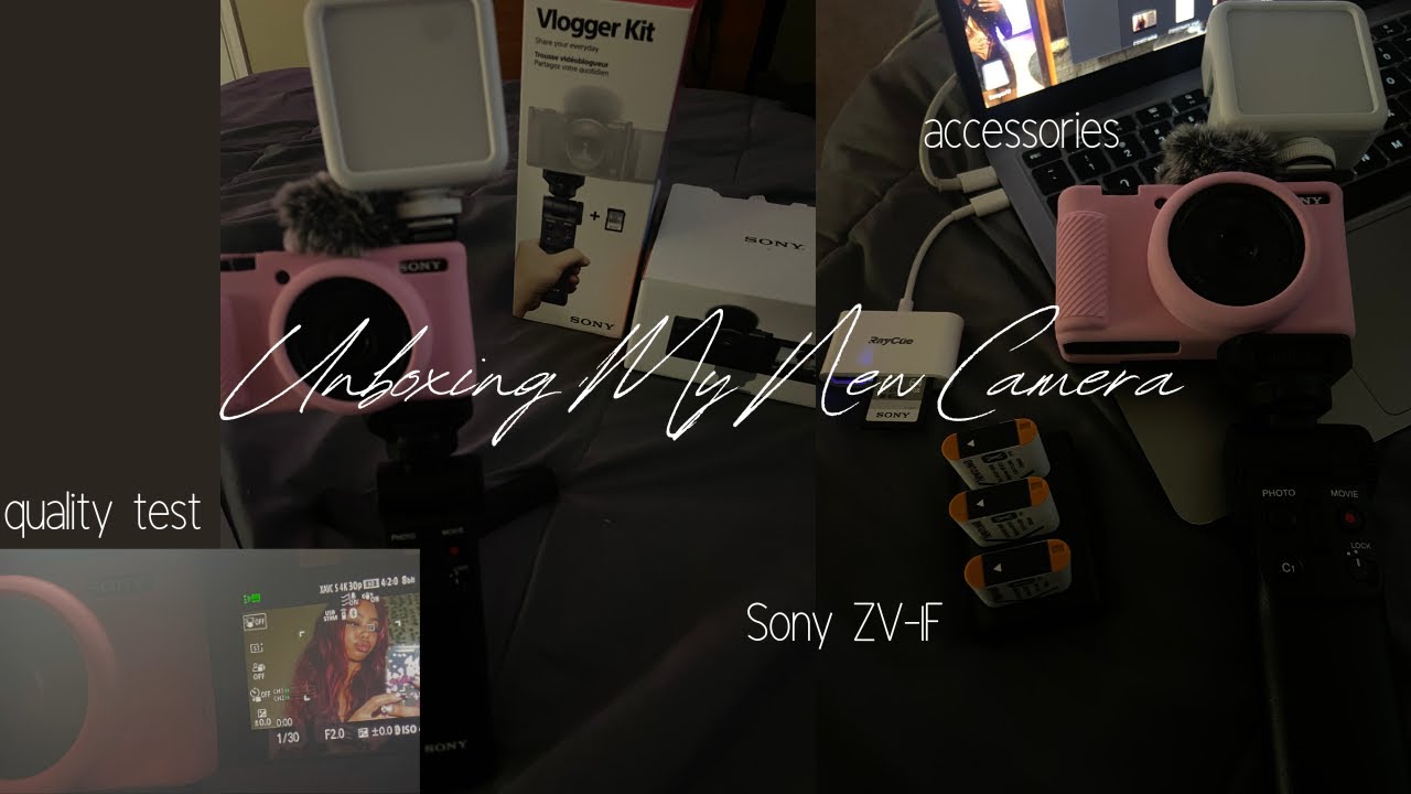 Sony ZV-1F Unboxing | My New Camera | vlogging essentials *the perfect camera for content creators*