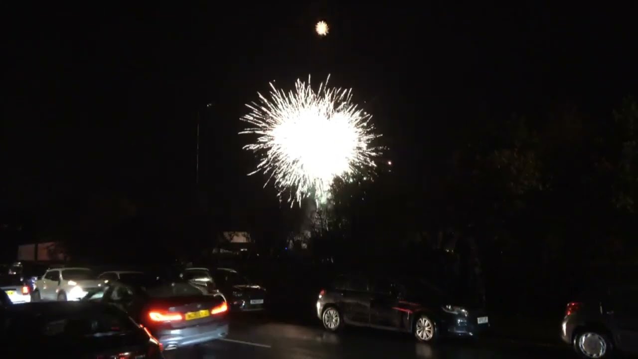 Bonfire Night England 2023 Fylde Rugby Football Club Fireworks Display