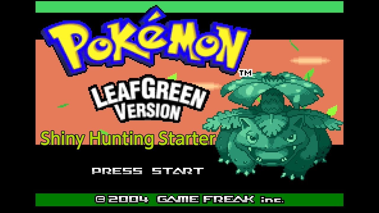 Pokemon LeafGreen Shiny Hunting Charmander (Day2)
