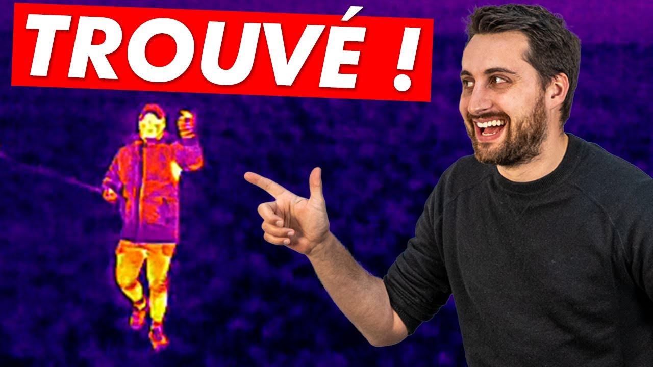 🤔 Peut-on trouver une personne disparue grâce à un drone avec une caméra thermique ?