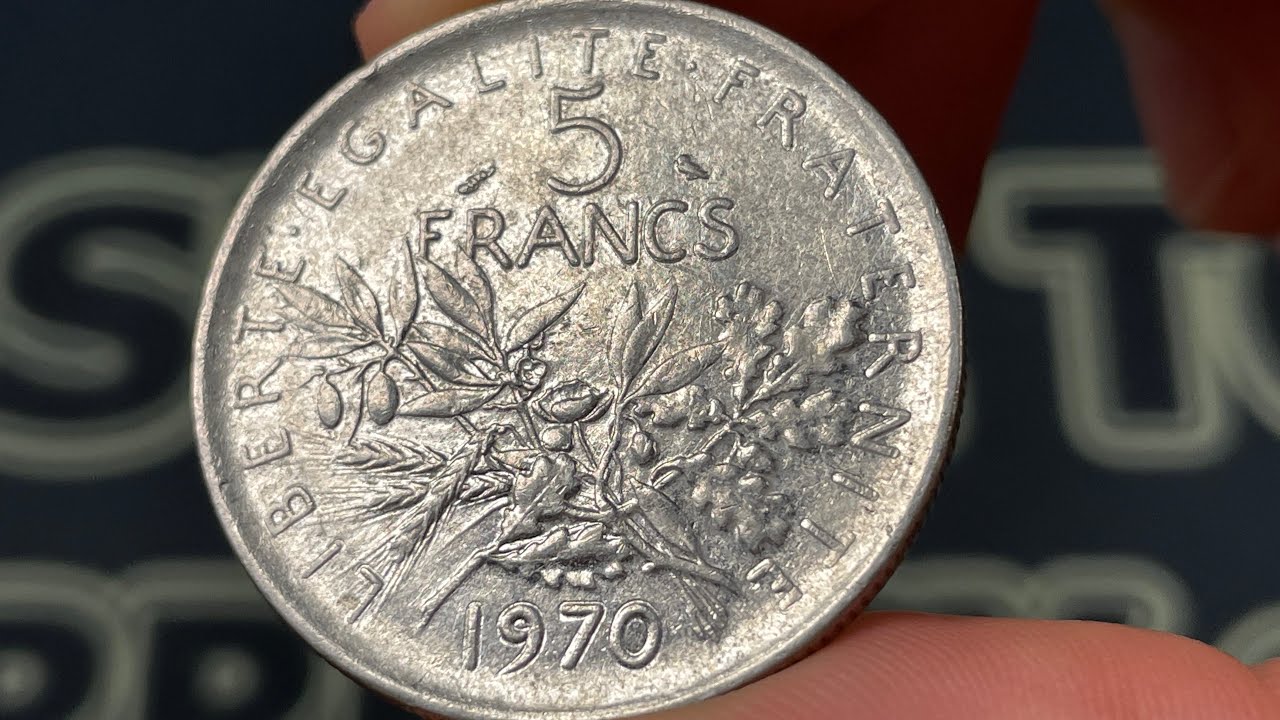 1970 France 5 Francs Coin &bull;&nbsp;Values, Information, Mintage, History, and More